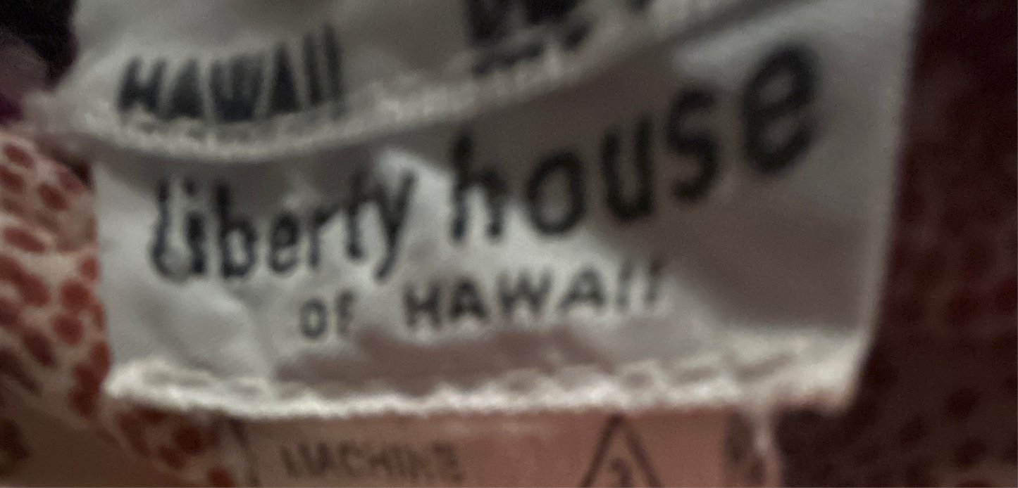 Liberty House Wrap 70’s does 90’s Cream and Brown Skirt (one size fits xs-l)