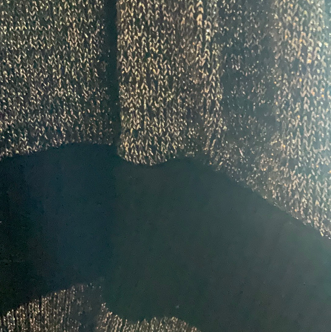 Apple Bottoms Black and Silver Stripe Knit Disco BodyCon Y2k Dress Plus Size 2X