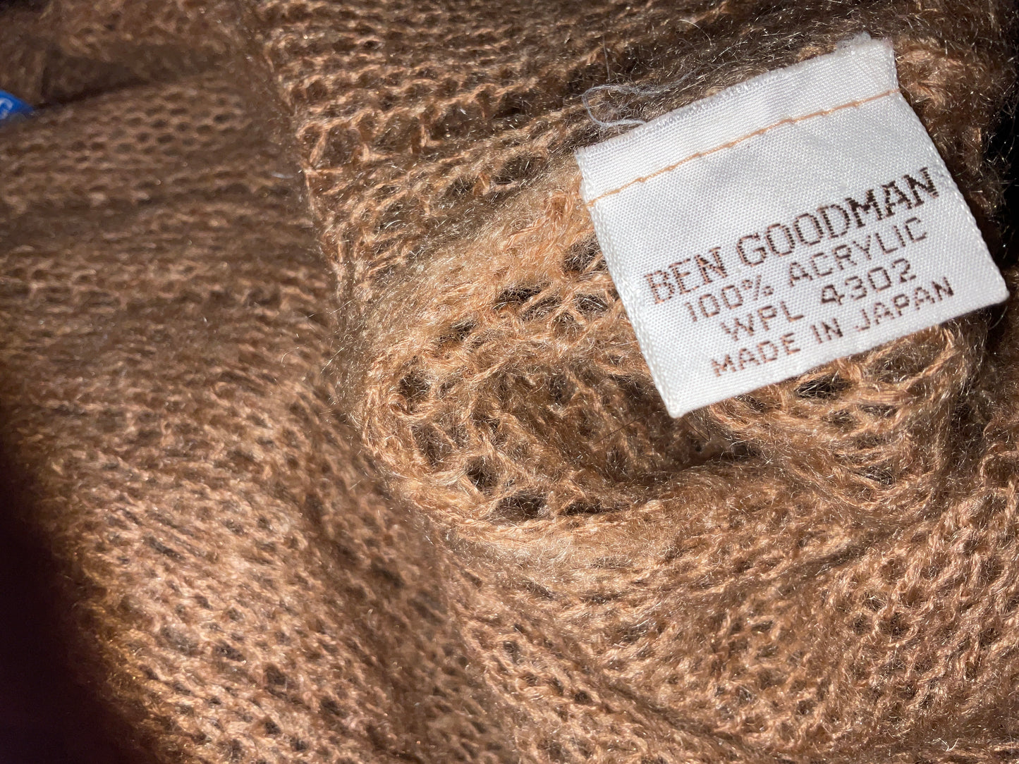 Vintage Camel Tan Cape Cloak Poncho with Scarf Attached By Ben Goodman - Arm Opening Cape Huge Cloak Poncho Capelet 70’s Free size OS