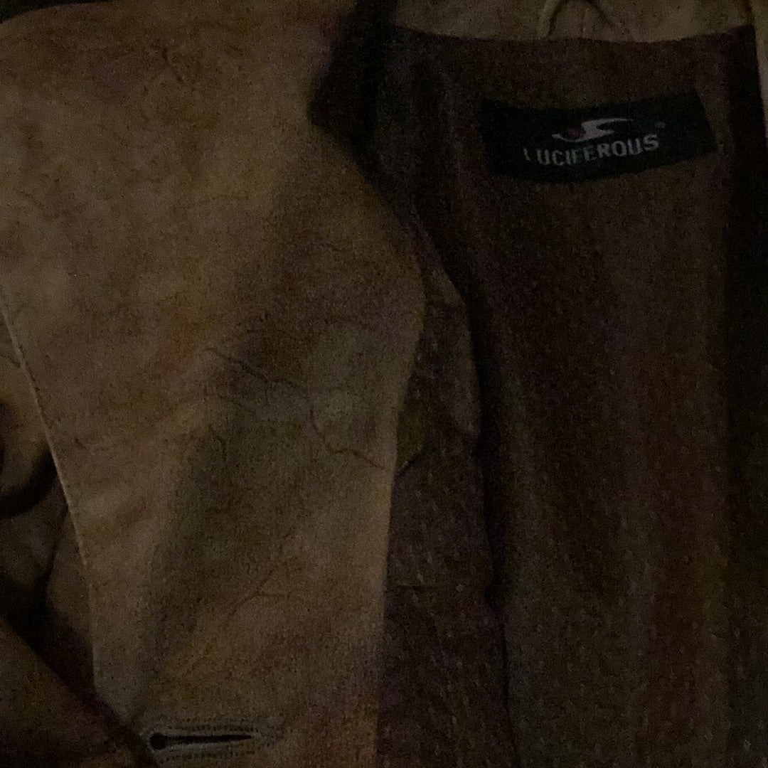 Luciferous Tan Penny Lane Jacket