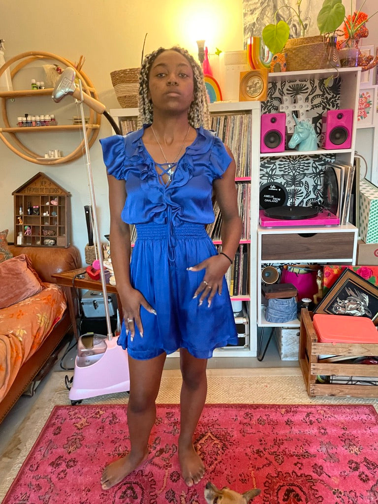 Blair Waldorf Dropping off Dry Cleaning Dress