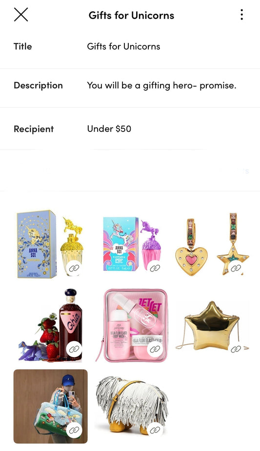 Gift Guide for Unicorns