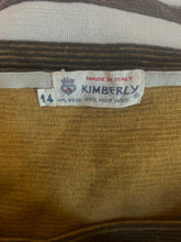 Load image into Gallery viewer, Kimberly 100% Pure Wool 1960’s Mod Sleeveless Shell Top Labelled Size 14