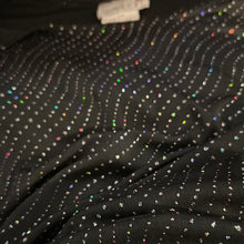 Load image into Gallery viewer, Y2k Scarlett Holo Glitter Sparkle Dots Lines Long Sleeve Dress