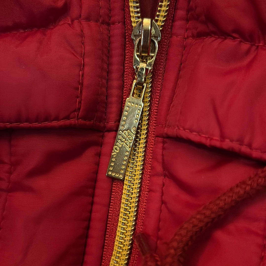 South Pole Red Puffer Vest