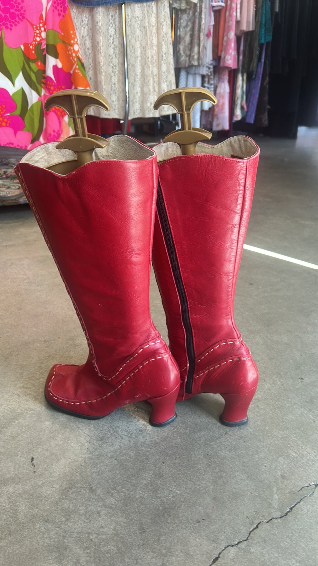 Fluevogs on hold for Girzim