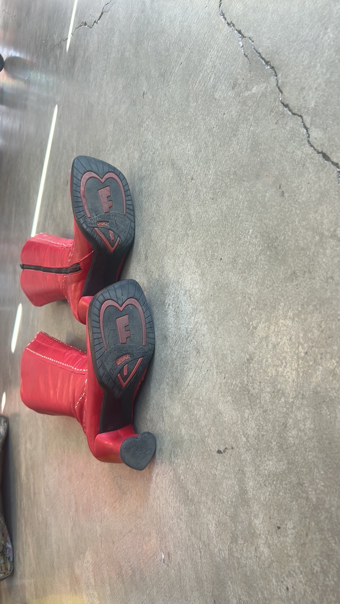 Fluevogs on hold for Girzim