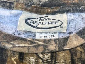 Team RealTree Racing  2XL Long Sleeve Cotton Shirt Jimmie Johnson