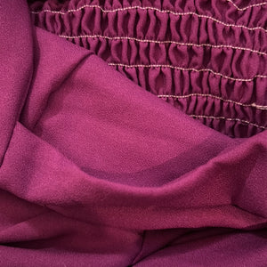 Princess Bodice Corset Cottage Core 70’s Purple Rain Ruffle Sleeve Empire Waist Maxi Dress