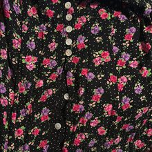 Load image into Gallery viewer, Plus Size JBS LTD Vintage Maxi Floral Polka Dot Dress Size 18