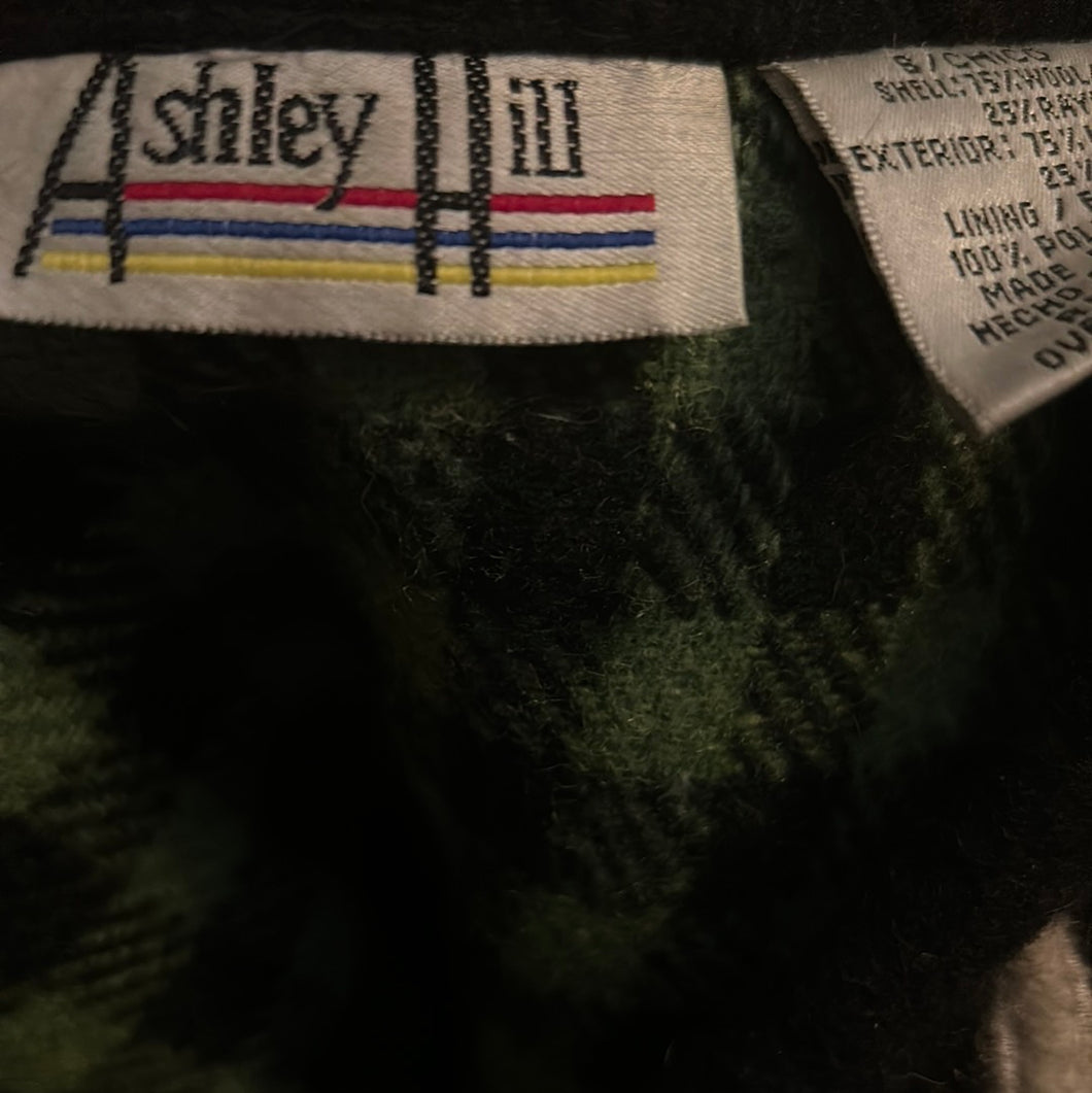 vintage ashley hill felted wool vest