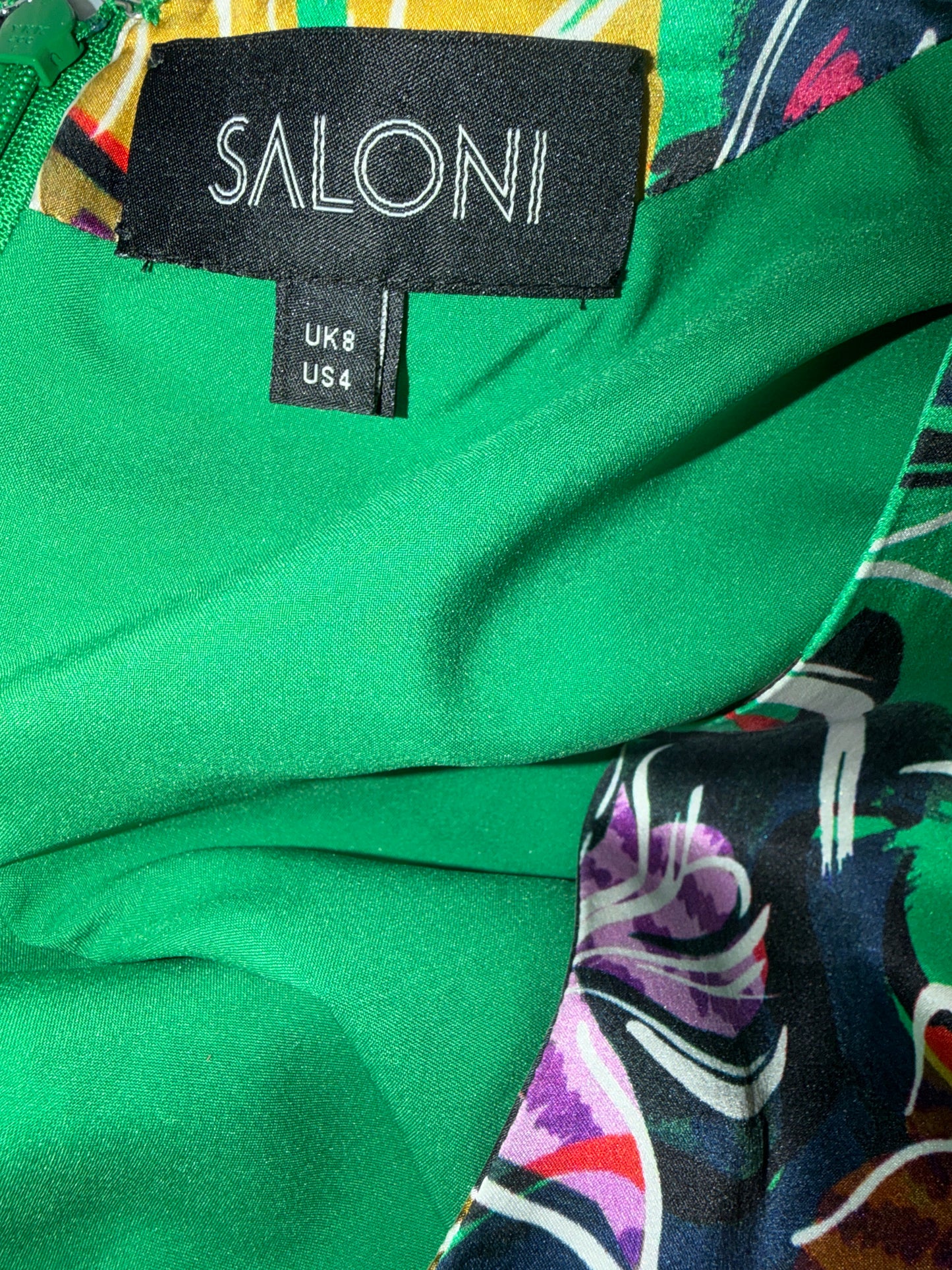 Saloni Eva Green Dress UK8 US4