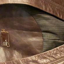 Load image into Gallery viewer, Paige Premium Denim Brown Leather Aldin Vest