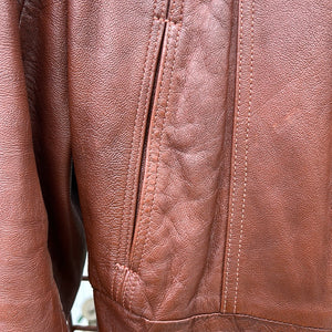 Brown 70’s Leather Jacket