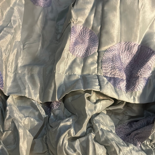 UbU Reversible Lavender Polka Dot Coat