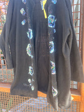 Load image into Gallery viewer, Victor Costa Sequin Floral Appliqué Open Cardigan 3XL NWT