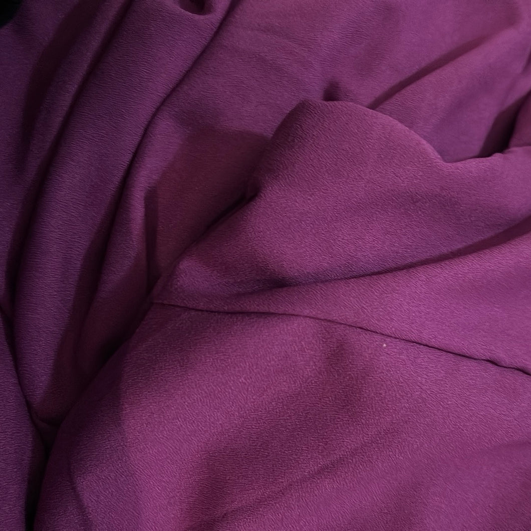 Princess Bodice Corset Cottage Core 70’s Purple Rain Ruffle Sleeve Empire Waist Maxi Dress