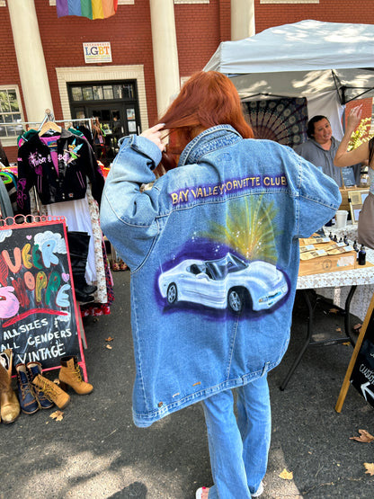 Airbrushed Custom Corvette Car Club