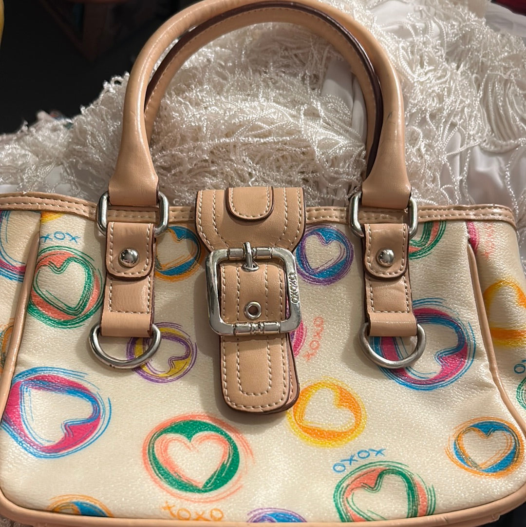 XoXO Y2k Rainbow Hearts Mini Purse