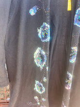 Load image into Gallery viewer, Victor Costa Sequin Floral Appliqué Open Cardigan 3XL NWT