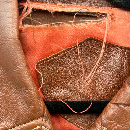 Brown 70’s Leather Jacket