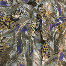 Load image into Gallery viewer, Capistrano Leopard Cotton Short Sleeved Button Up