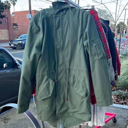 Fishtail Hooded Alpha Industries Jacket