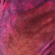 Load image into Gallery viewer, Free People Bright Eyes Red Pink Purple Velvet Cap Sleeved Tee