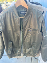 Load image into Gallery viewer, Members Only Y2K Bomber Jacket, Military Green Size Small