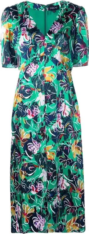 Saloni Eva Green Dress UK8 US4