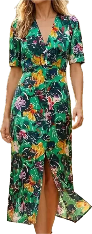 Saloni Eva Green Dress UK8 US4