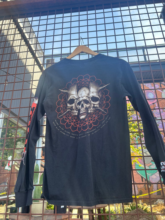 Tool Shirt 2023 Fear Inoculum Tour Long Sleeve Adam Jones Skull OFFICIAL Lateralus Alex Grey Longsleeve Crewneck Cotton Tee