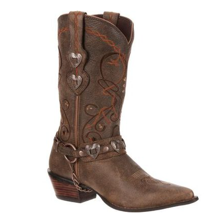 CRUSH™ BY DURANGO® WOMEN'S BROWN HEARTBREAKER BOOT Size 38 6.5M