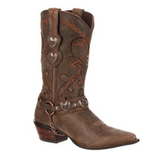 Load image into Gallery viewer, CRUSH™ BY DURANGO® WOMEN&#39;S BROWN HEARTBREAKER BOOT Size 38 6.5M