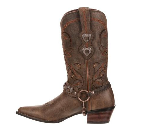 CRUSH™ BY DURANGO® WOMEN'S BROWN HEARTBREAKER BOOT Size 38 6.5M