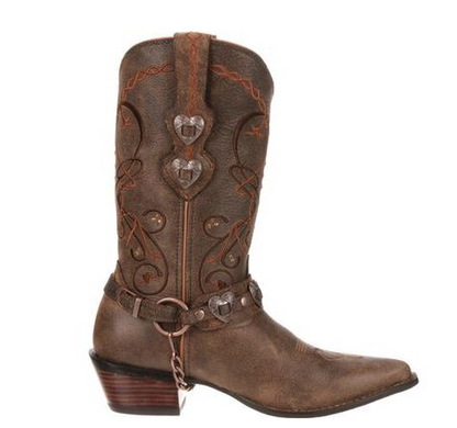 CRUSH™ BY DURANGO® WOMEN'S BROWN HEARTBREAKER BOOT Size 38 6.5M