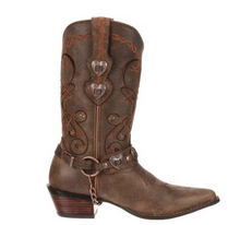 Load image into Gallery viewer, CRUSH™ BY DURANGO® WOMEN&#39;S BROWN HEARTBREAKER BOOT Size 38 6.5M