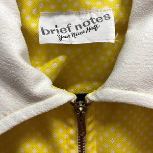 Mystic Pizza Yellow Diner Dress with Exaggerated Color