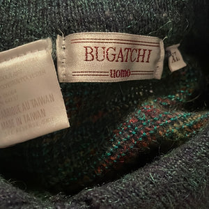 Bugatchi Uomo vintage collared pullover sweater