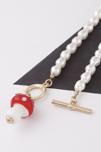 Mushaboom Pearly Toggle Necklace