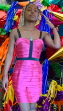 Load image into Gallery viewer, Bebe Bandage Pink n Black