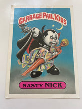 Load image into Gallery viewer, Nasty Nick Garbage Pail Kids Jumbo Giant Stickers