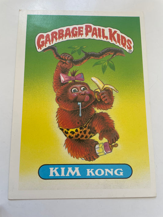 Kim Kong  Garbage Pail Kids Jumbo Giant Stickers