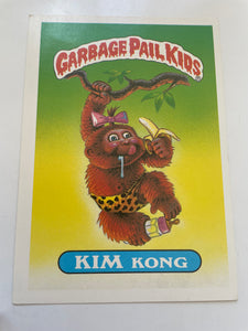 Kim Kong  Garbage Pail Kids Jumbo Giant Stickers