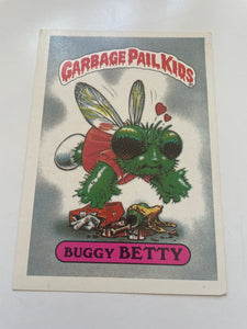 Buggy Betty Garbage Pail Kids Jumbo Giant Stickers